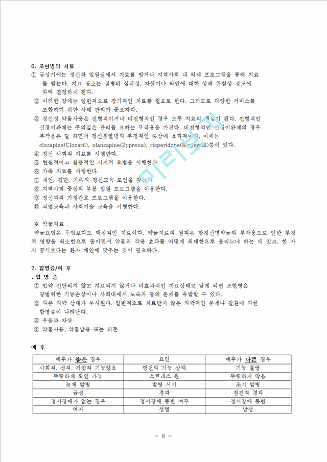 [의학,약학] 간호학 - 조현병 Case Study.hwp